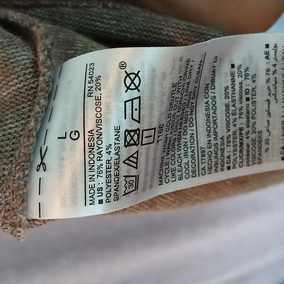 Old Navy Tan Long Sleeve A-line Plush Dress Size Large - Picture 7 of 8